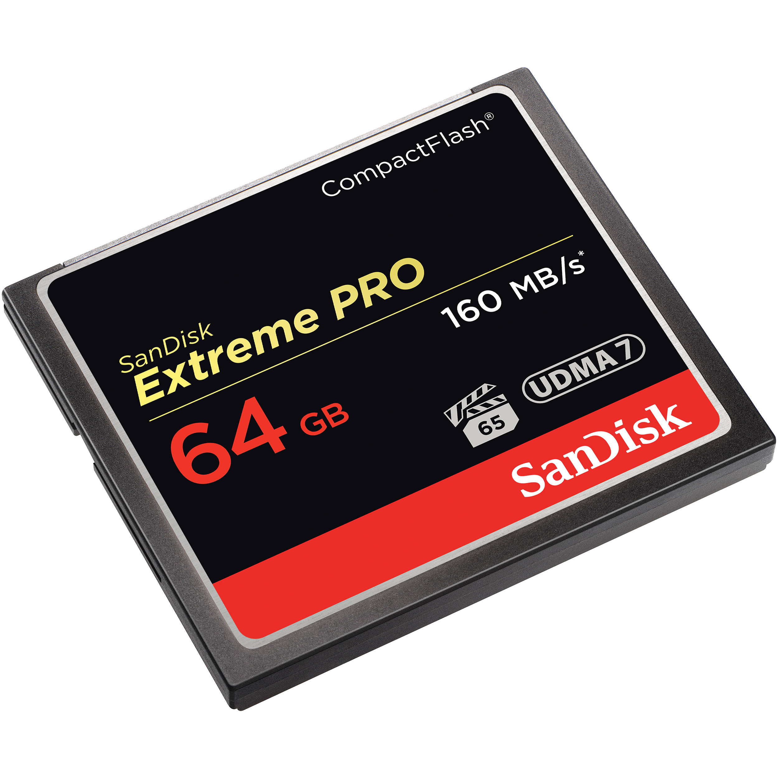 SanDisk 64GB Extreme Pro CompactFlash Memory Card