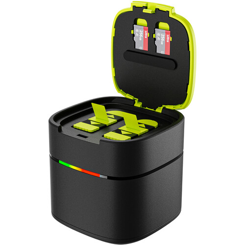 Telesin Fast Chargin Box + 2 Batteries 3