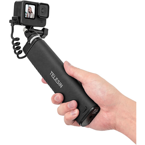 Telesin Power Grip Selfie Stick 10000mAh 4